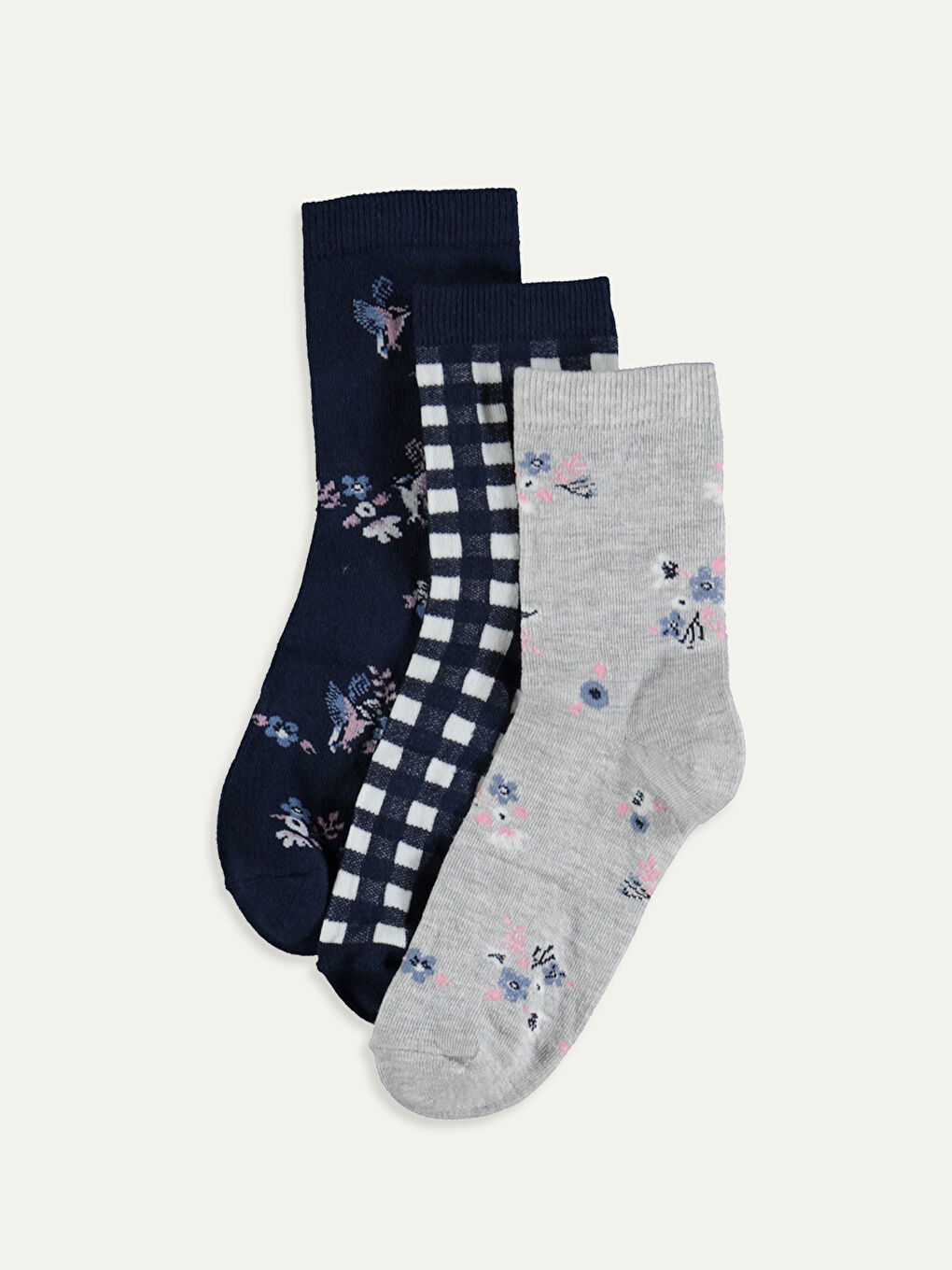 Lacivert Lacıvert Soket Çorap