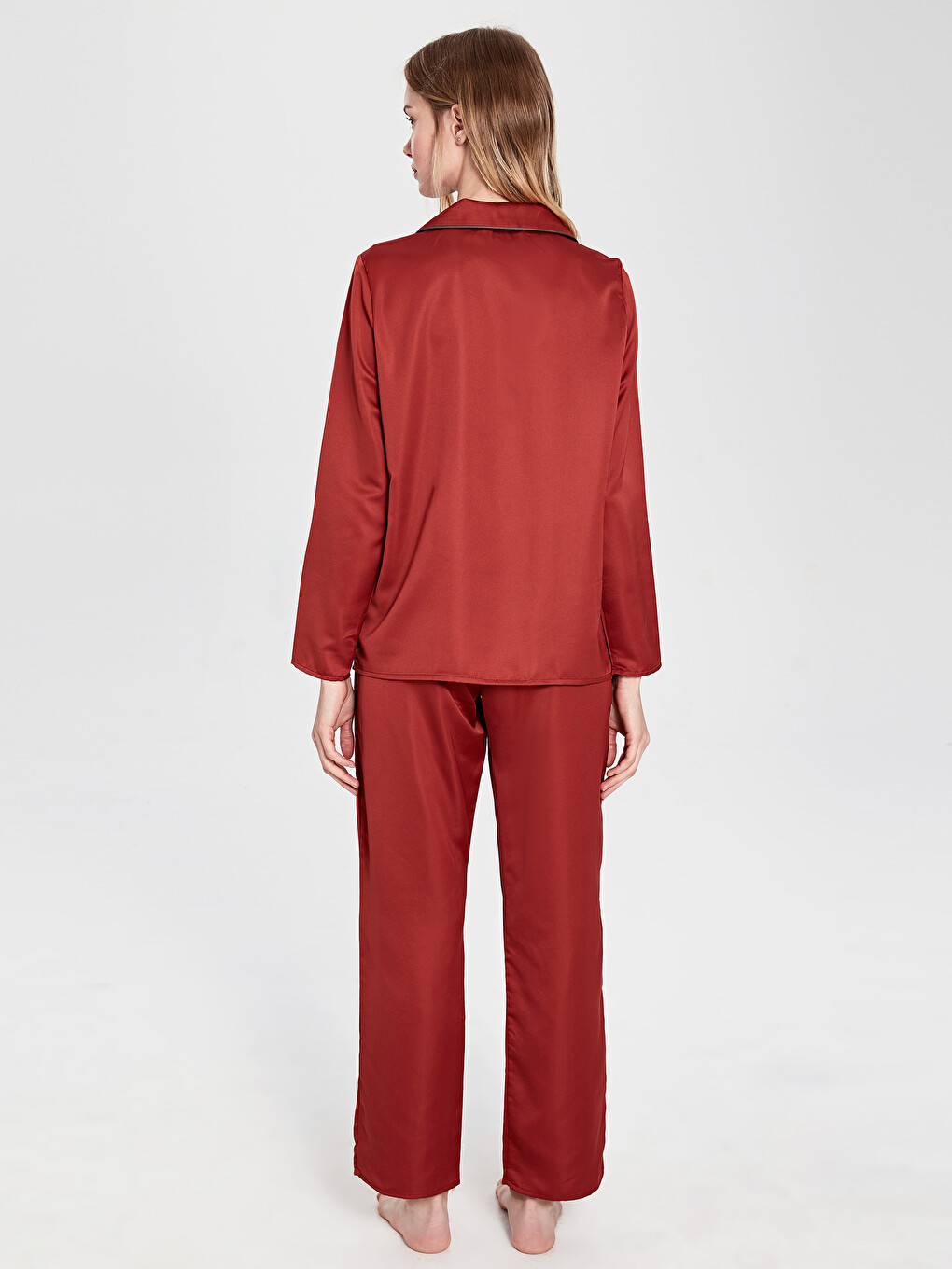 Ensemble de pyjama Rouge Femme-2