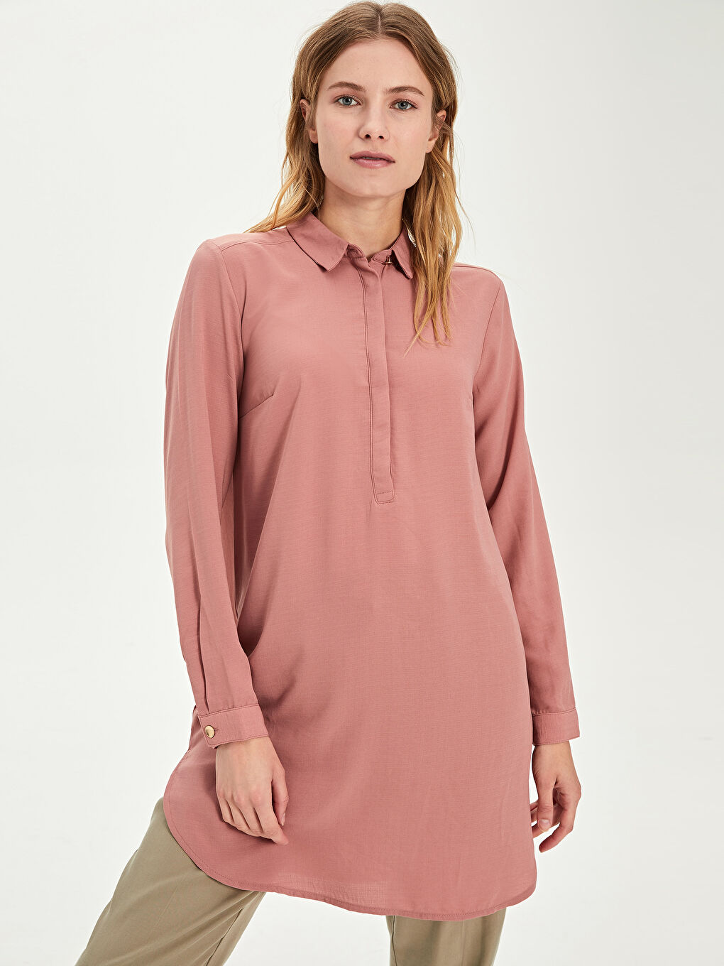 Әйелдер қызғылт Туника