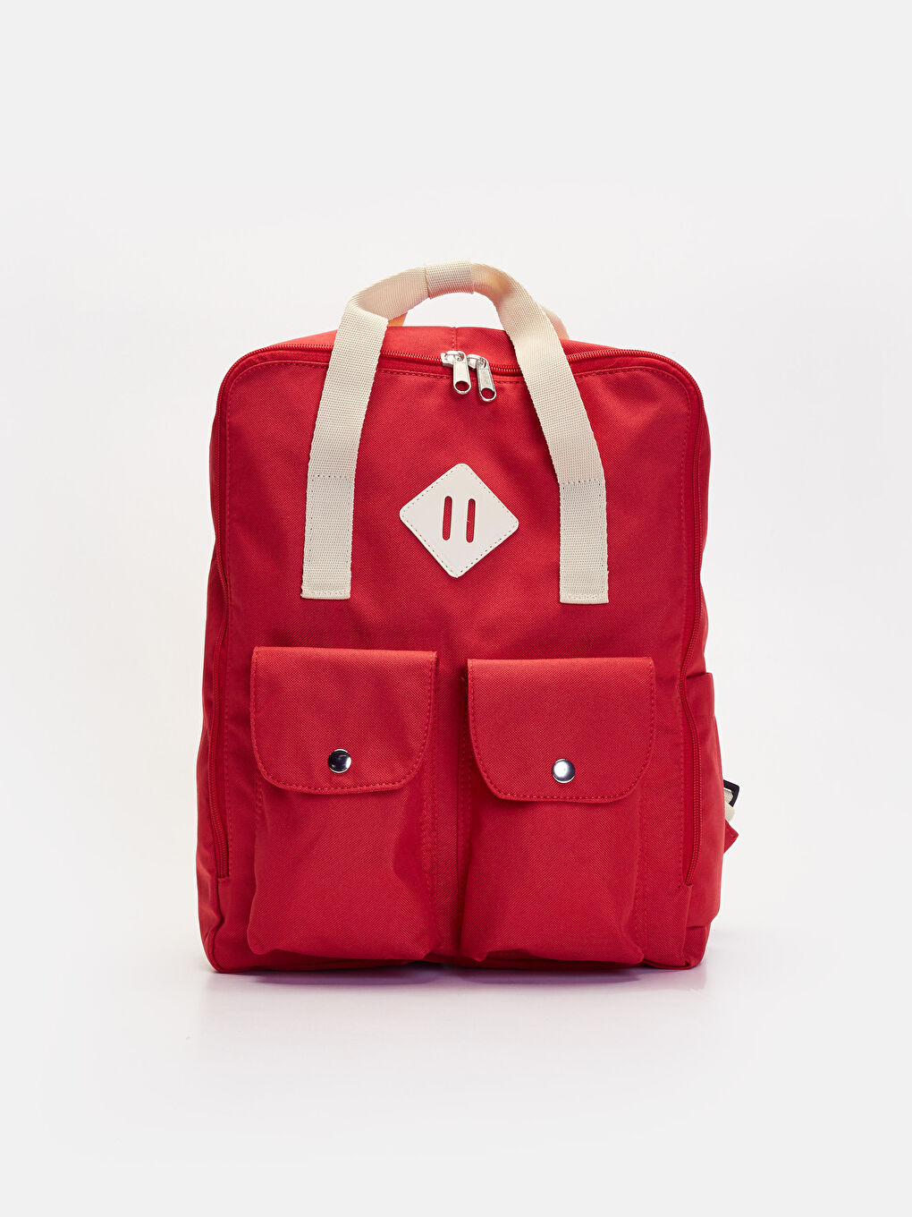 Женщины Красный Рюкзак-1