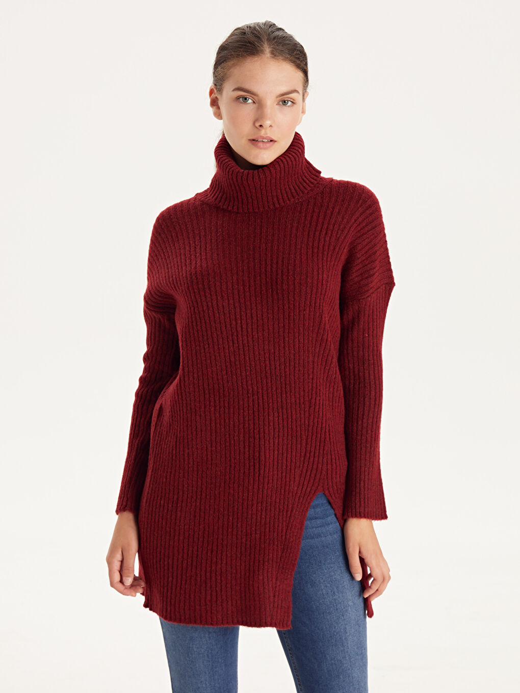 Әйелдер қызыл Жемпір-1