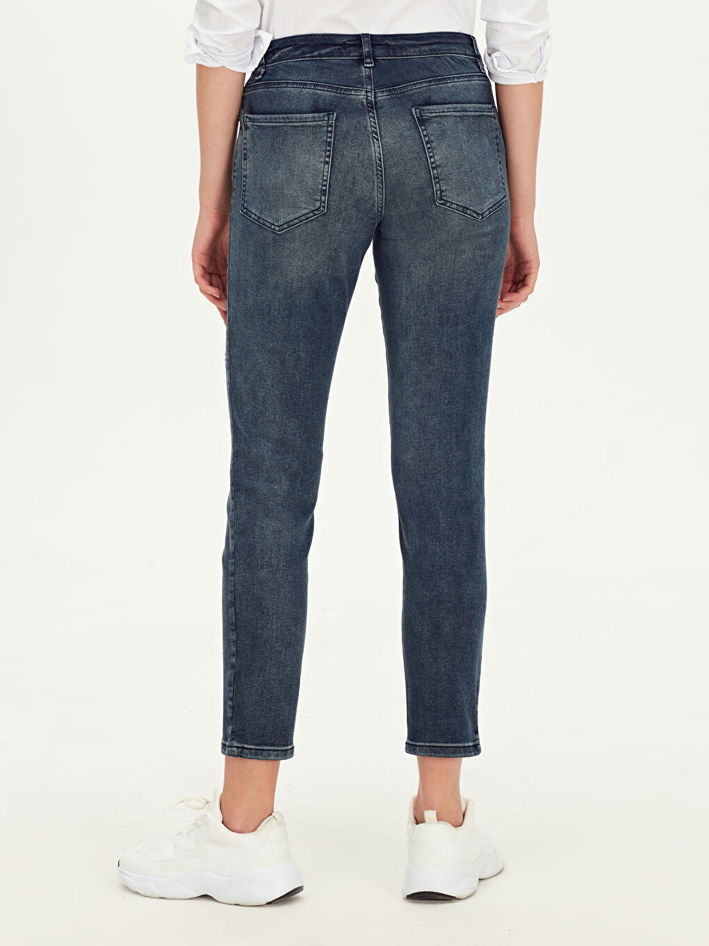 Blugi Boyfriend pentru Femei-3