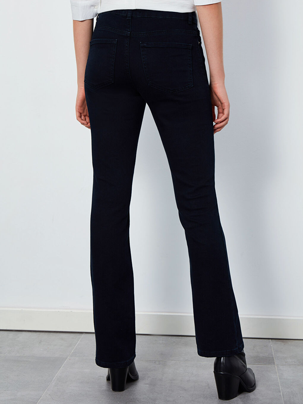 Boot Cut Stretch Jeans-1