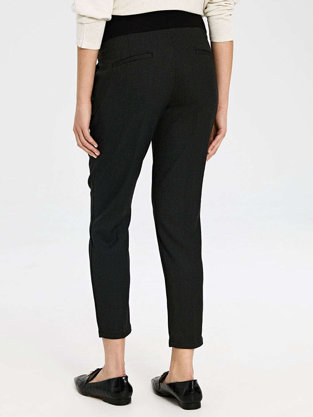 Брюки для беременных с поддерживающей вставкой на животе-3