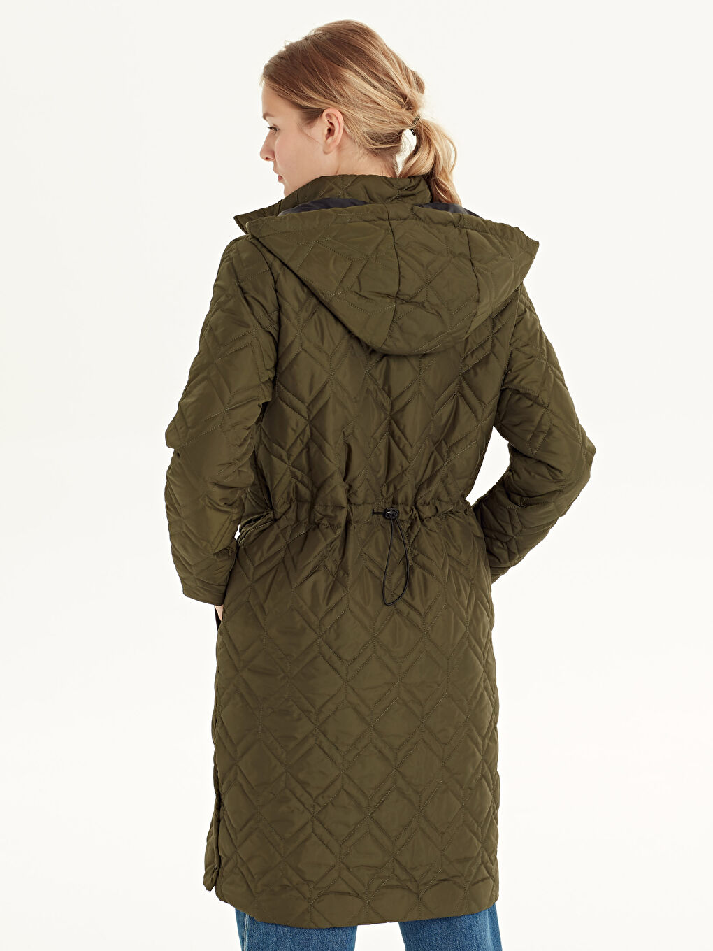 Manteau KAKI Femme-3