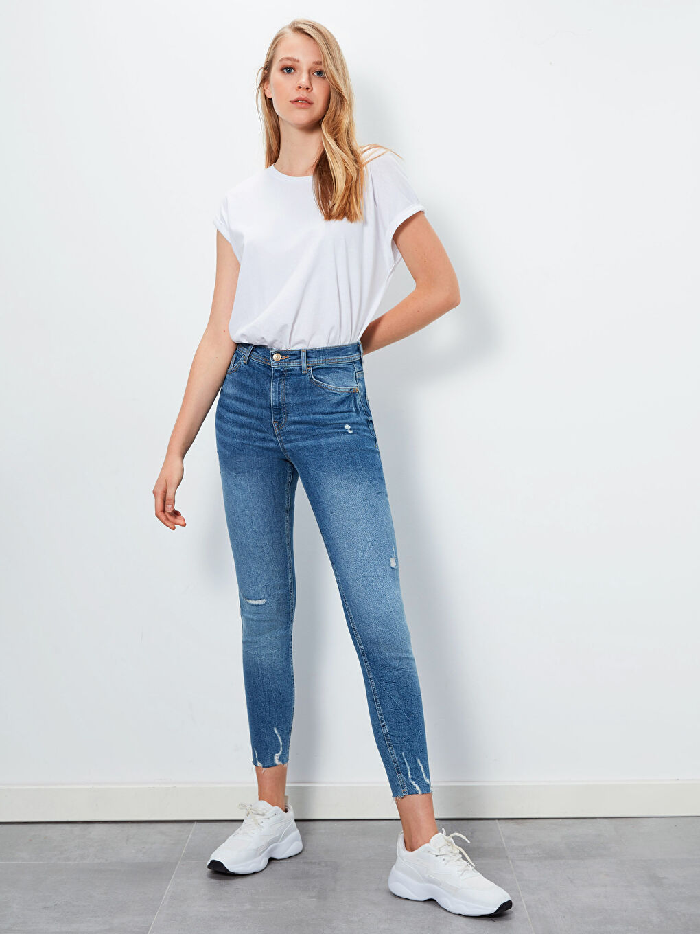 İndigo Jüpiter Süper Skinny Fit Kadın Jean Pantolon