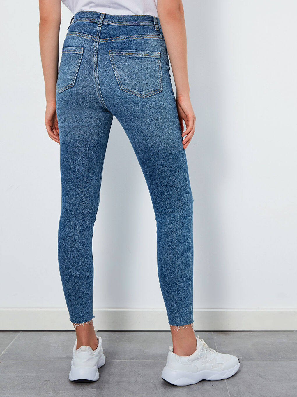 İndigo Jüpiter Süper Skinny Fit Kadın Jean Pantolon-3