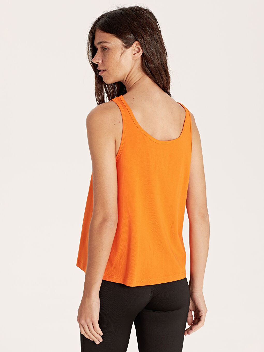 Vestă PORTOCALIU Femeie-1