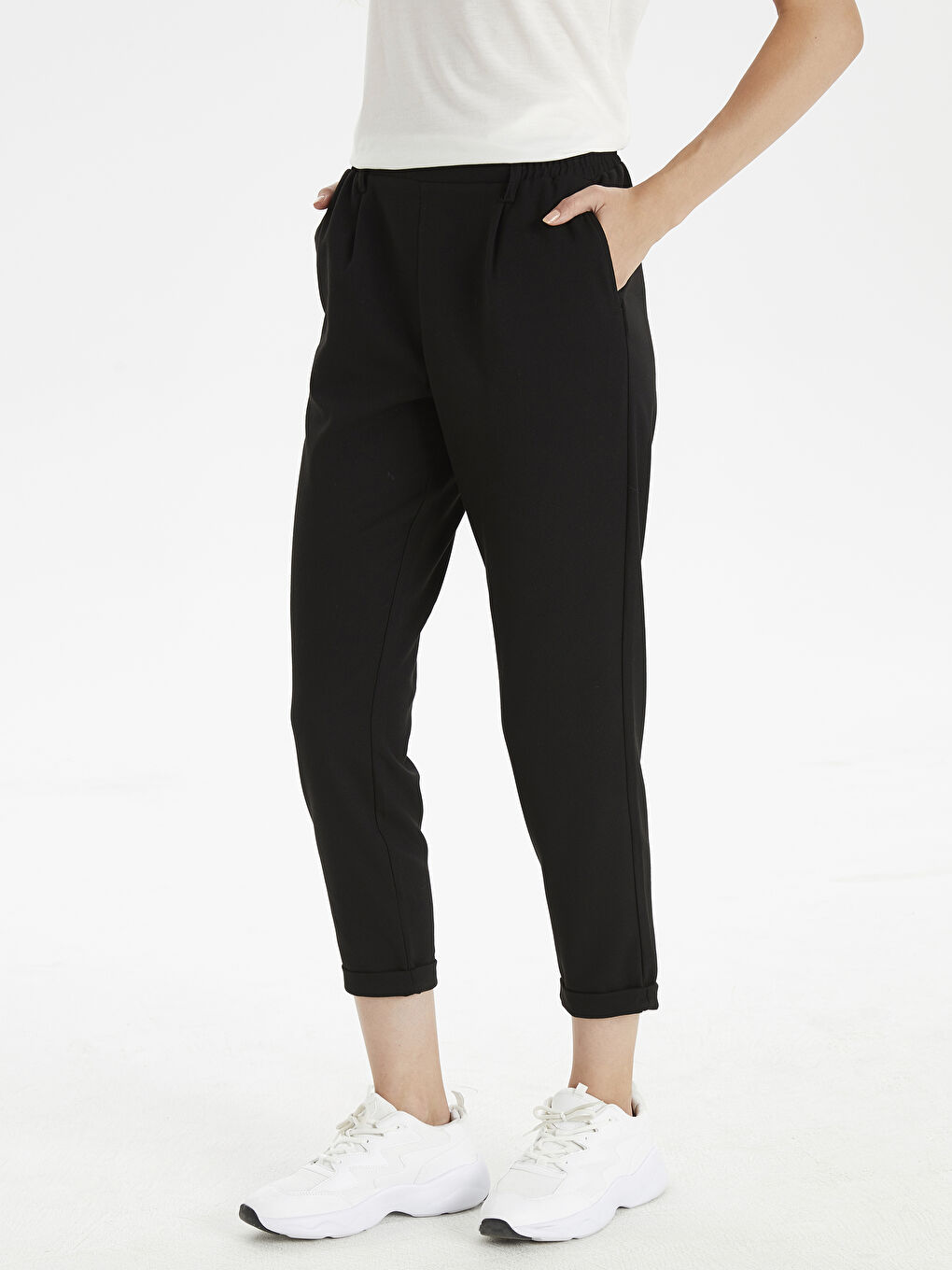 Mom Fit Women's Trousers-2