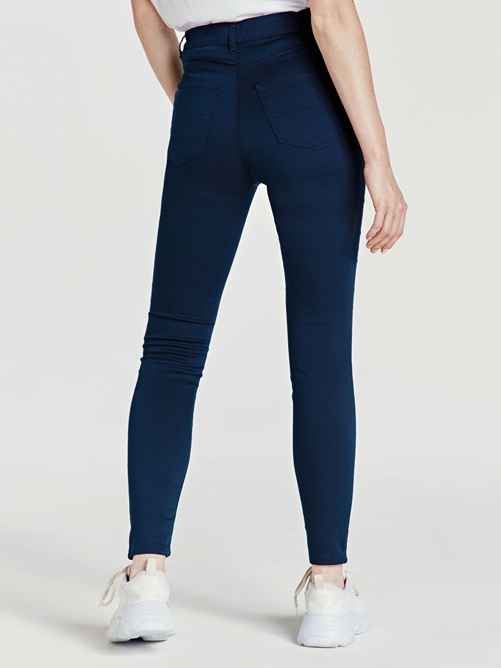 Lacivert Jüpiter Süper Skinny Fit Kadın Jean Pantolon-3