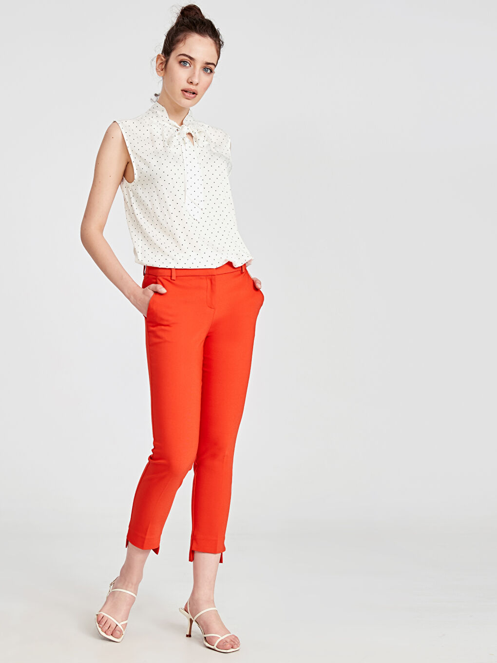 Koyu Turuncu Pantolon