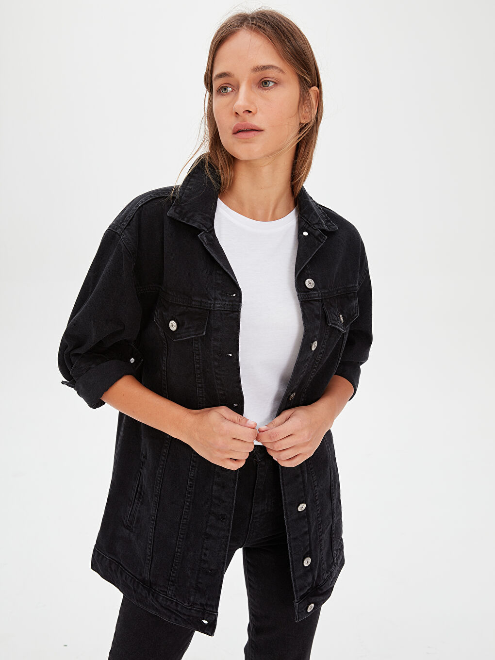 Женская джинсовая куртка