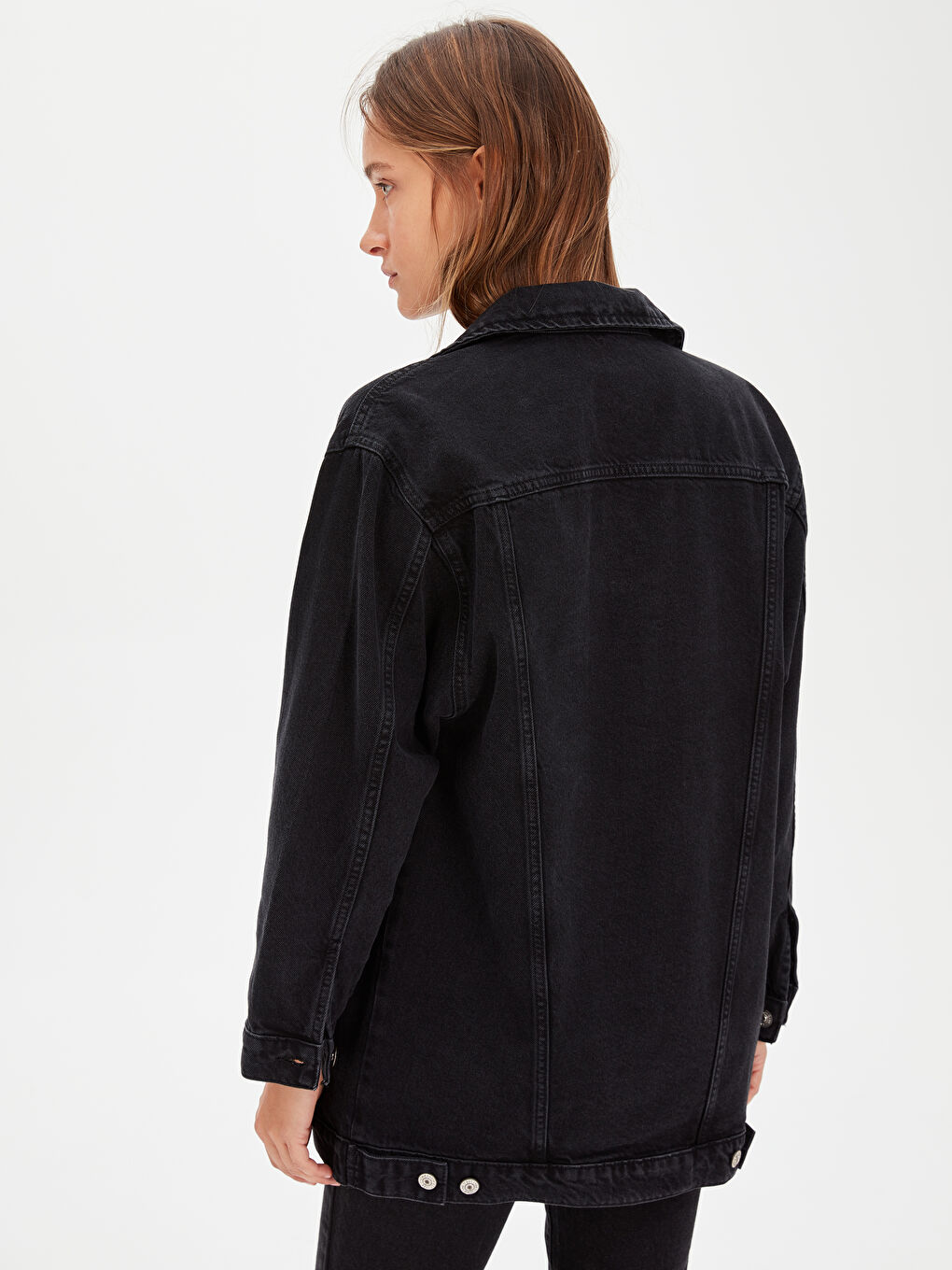 Женская джинсовая куртка-2