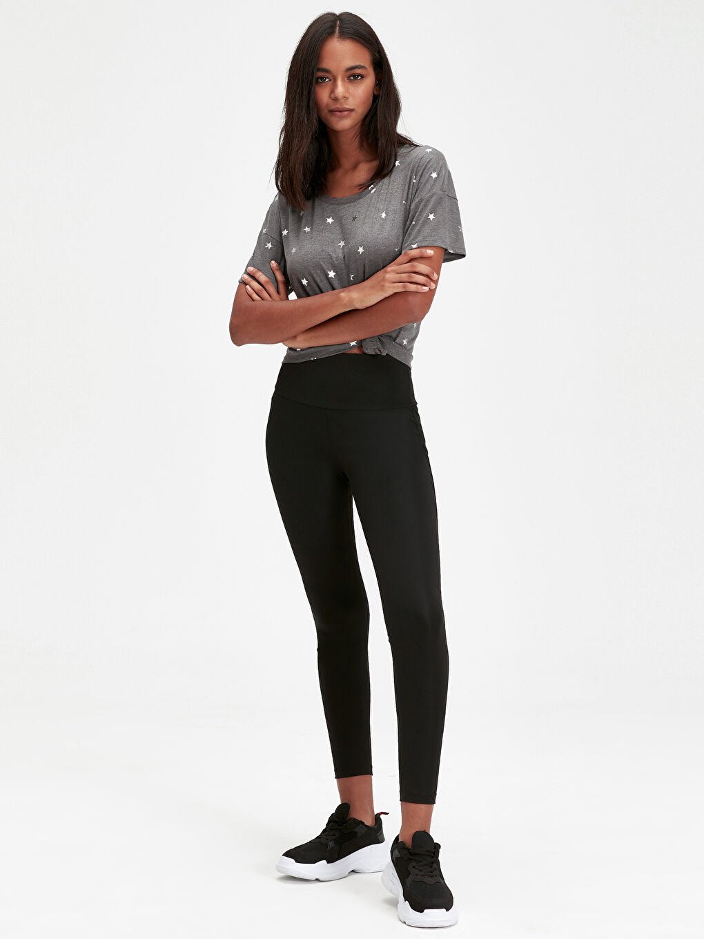 Yeni Siyah Spor Tayt