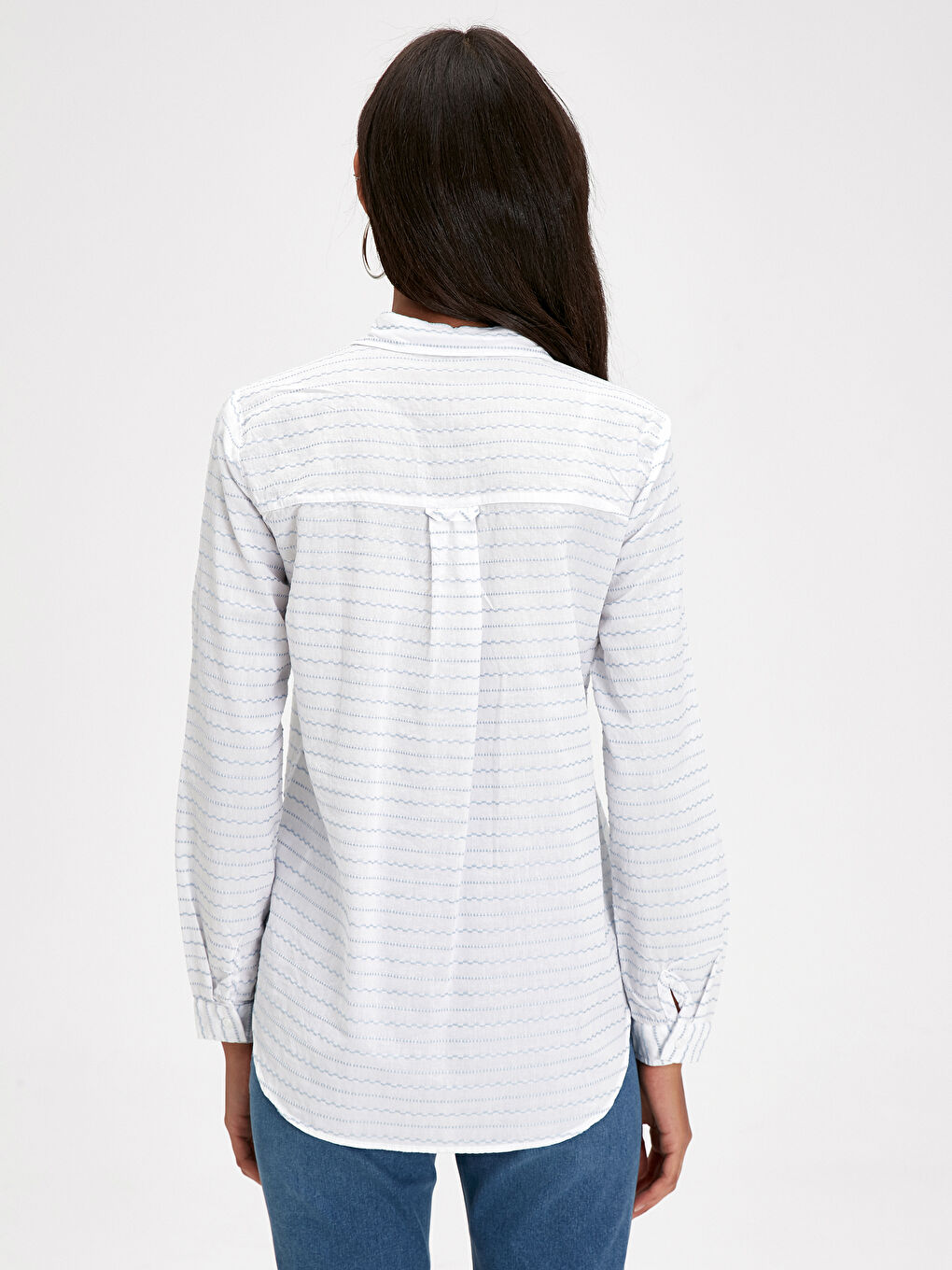 Mavi Çizgili Gömlek-2