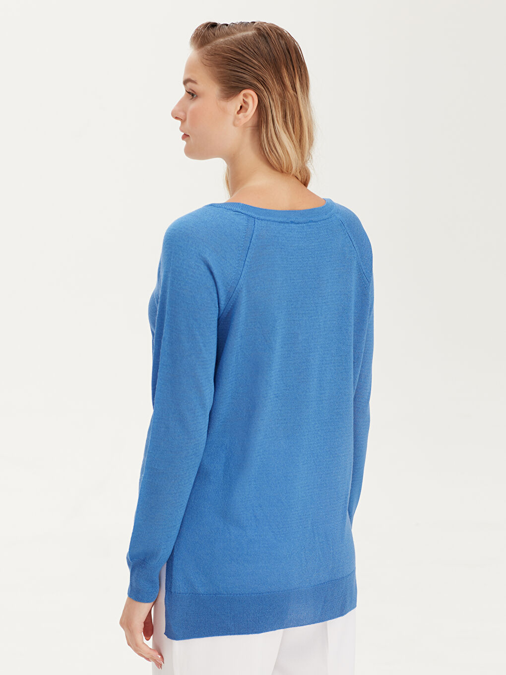 LCW Vision Woman BLUE Sweater -9WI859Z8-CSV