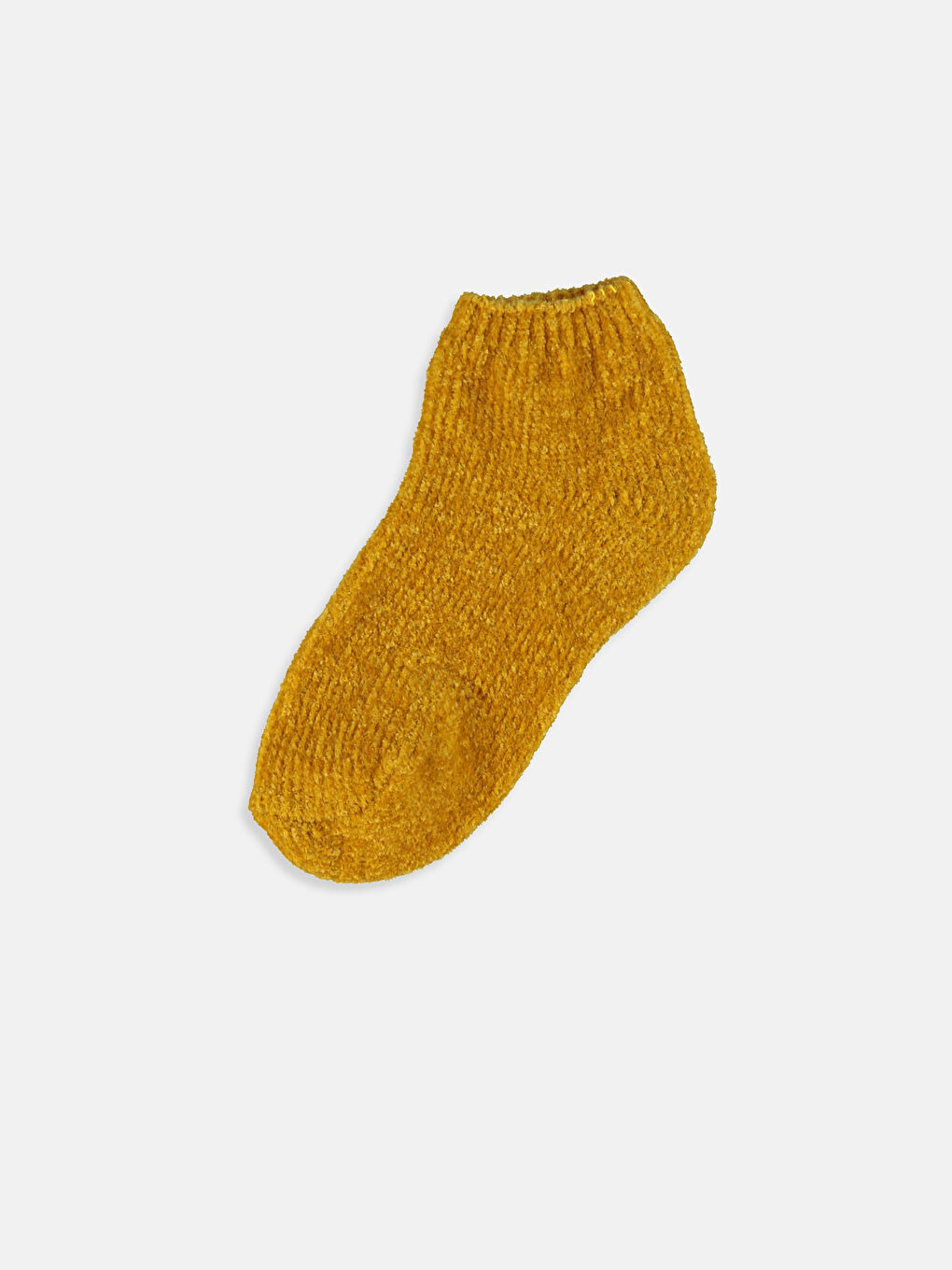 Hardal Sarı Patik Çorap-1