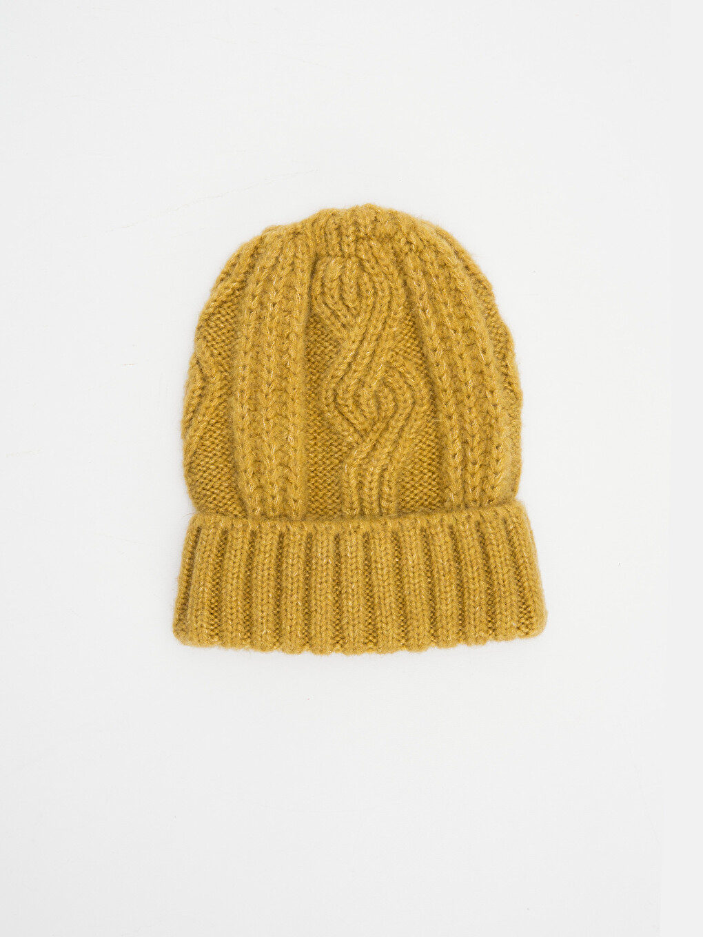 Woman Yellow Beanie