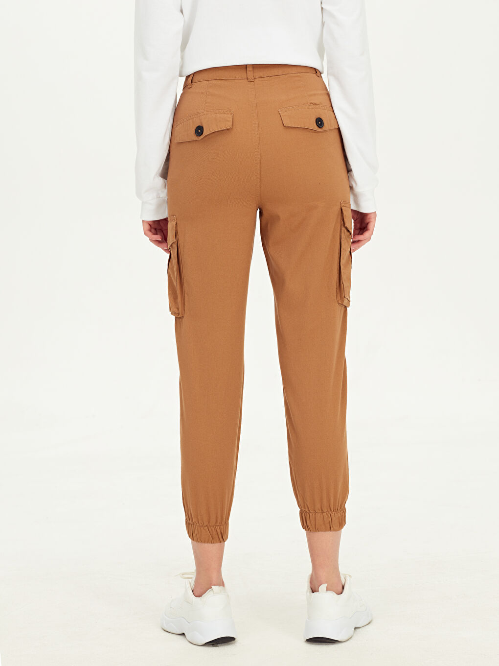 Bej Kargo Pantolon-2