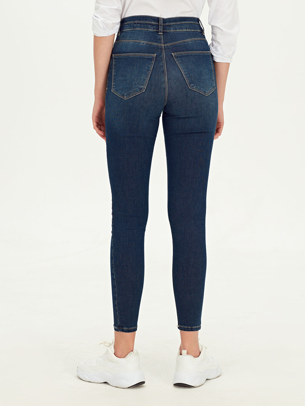 İndigo Jüpiter Süper Skinny Fit Kadın Jean Pantolon-4