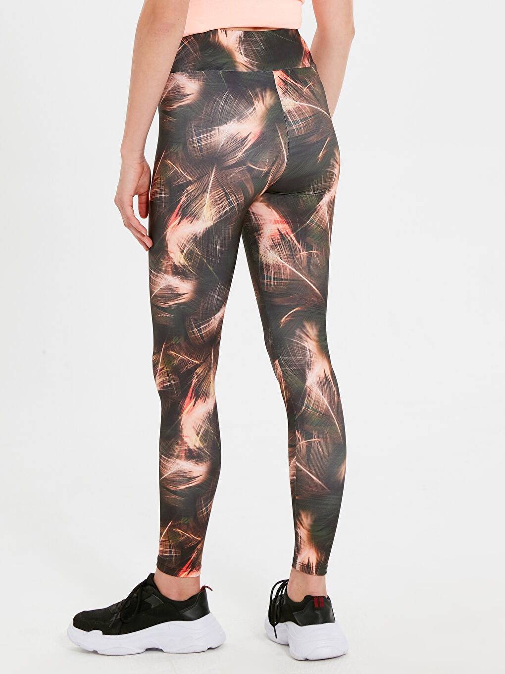XSIDE ACTIVE Woman KHAKI Sports Leggings -9WJ162Z8-LS7