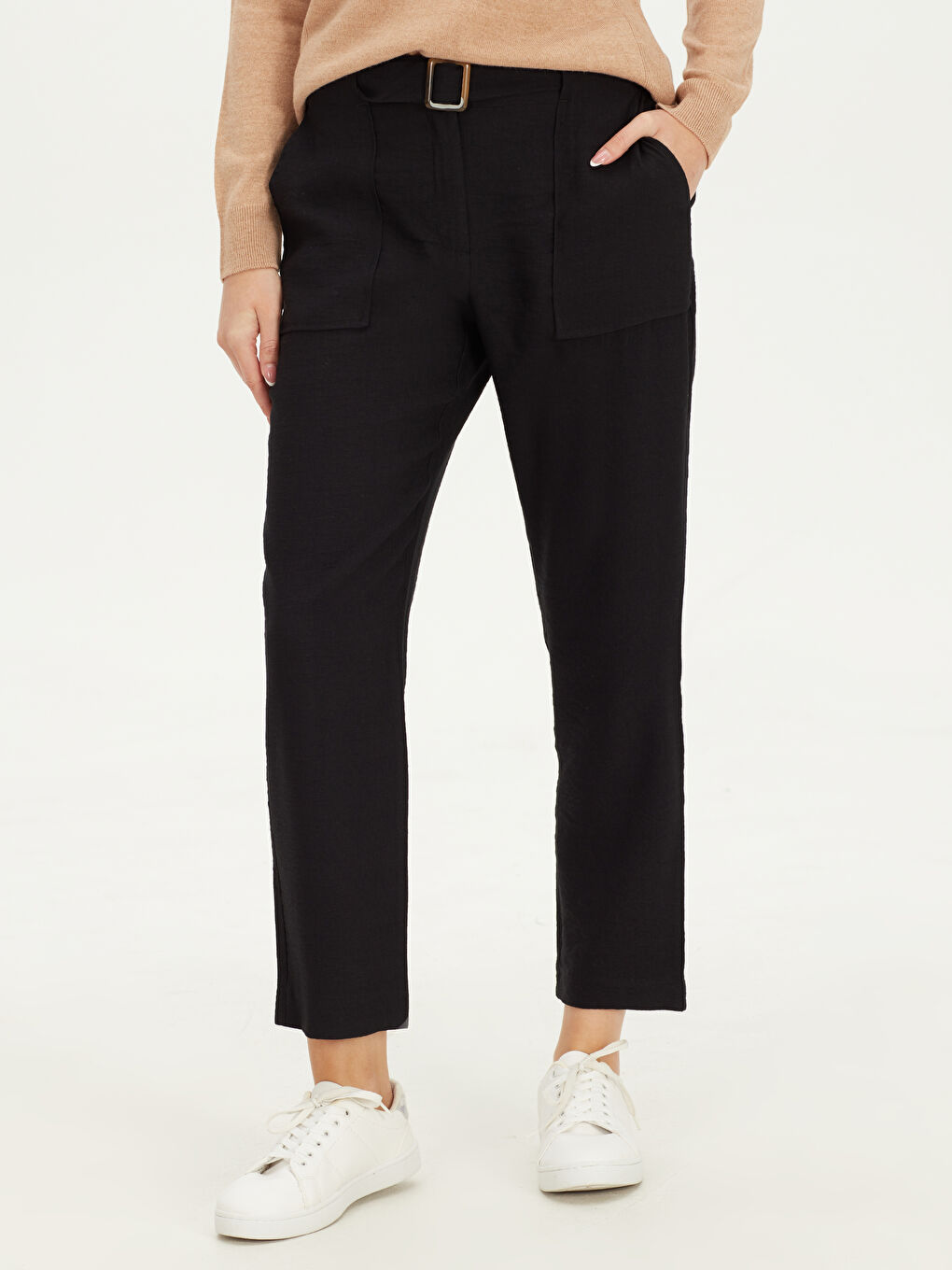 بنطلون Mom Fit للسيدات-2