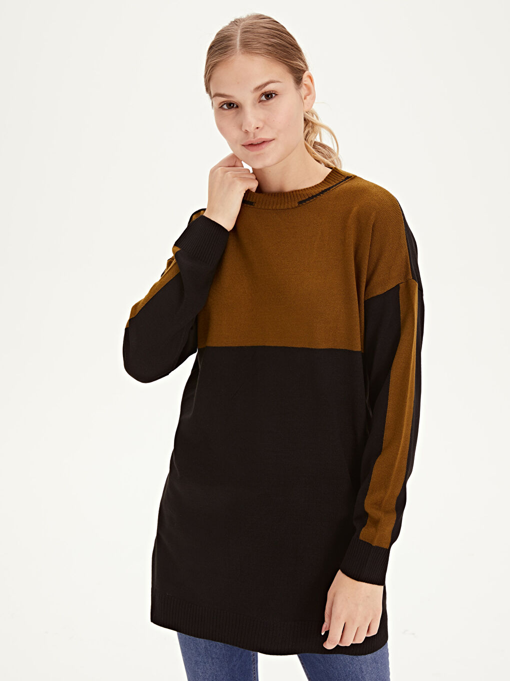 Әйелдер қара Туника-1