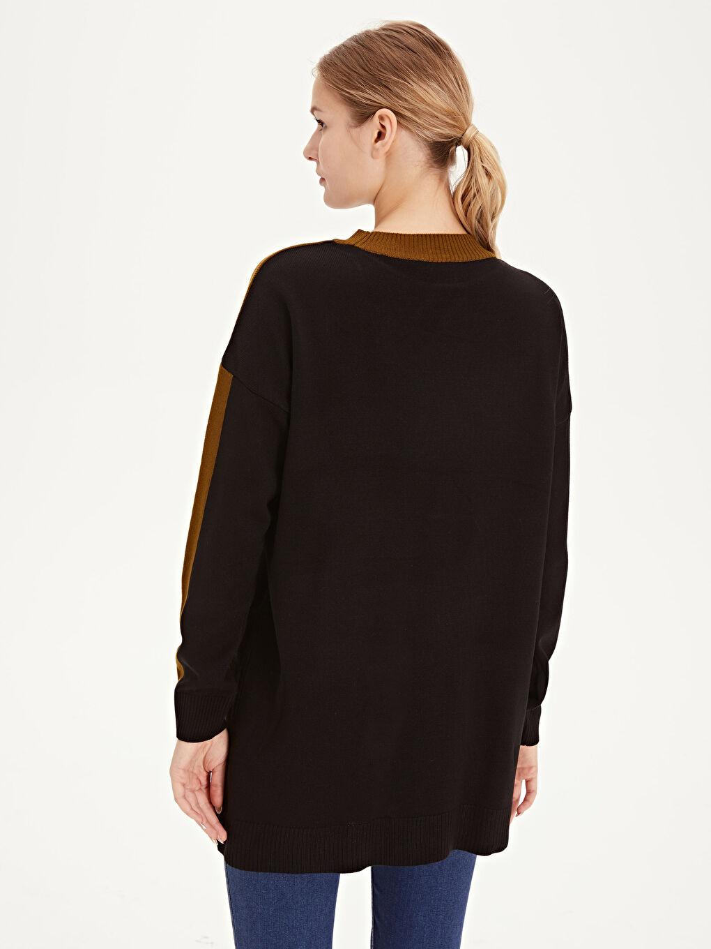 Әйелдер қара Туника-3