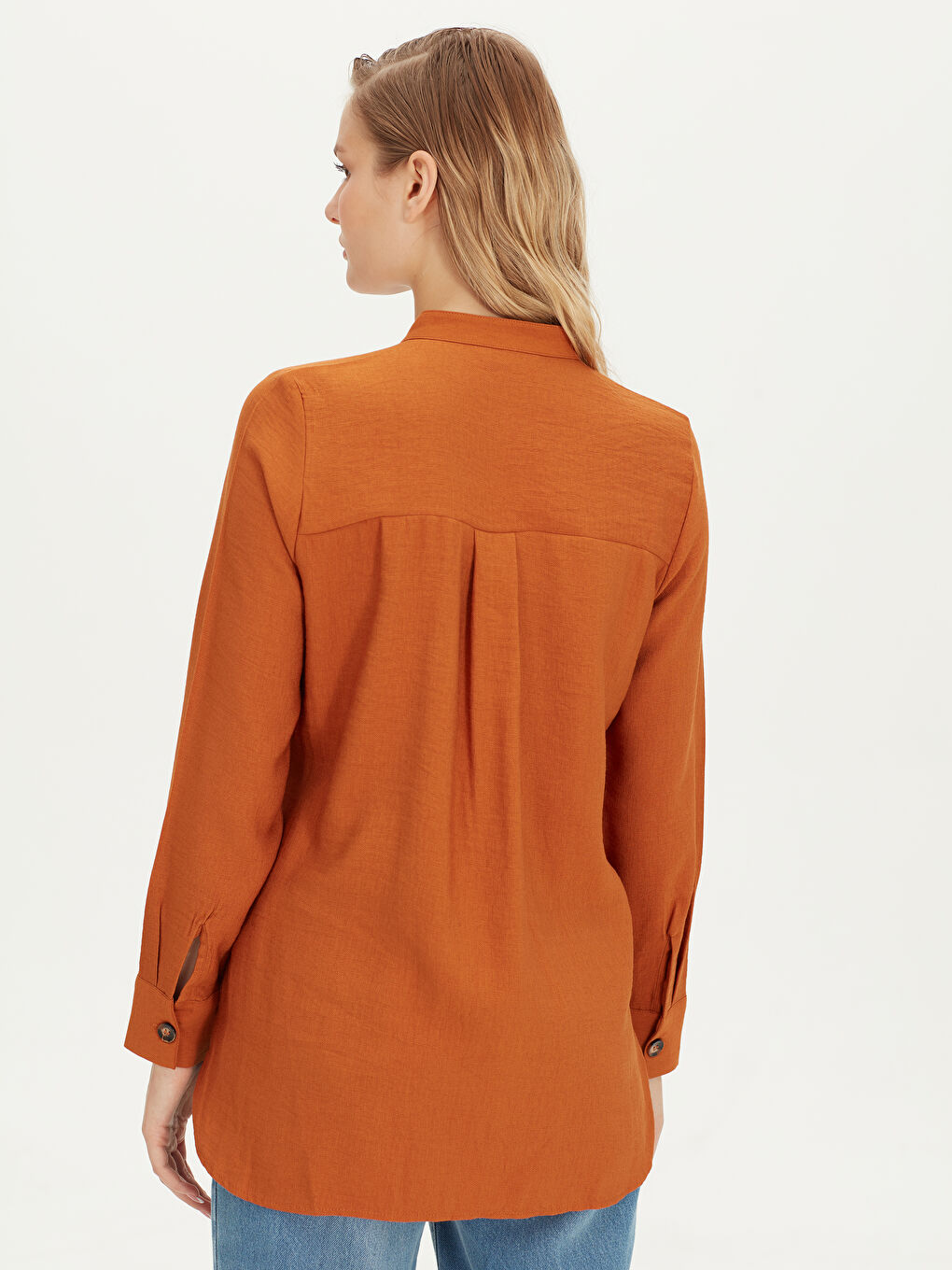 Chemise pour Femmes en Viscose à Manches Longues-2