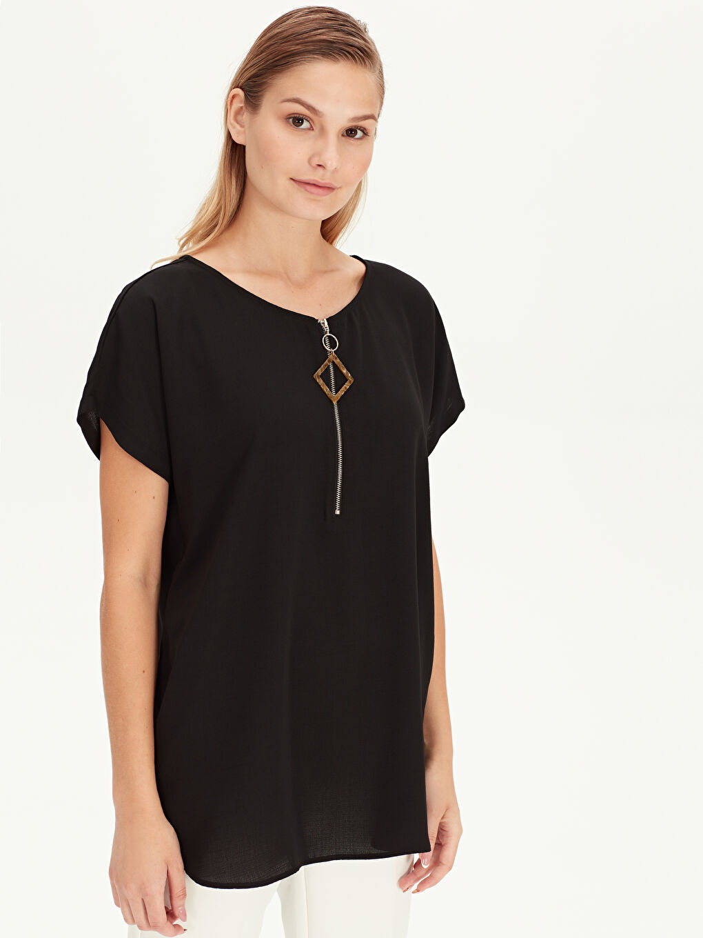 Woman BLACK Blouse-1