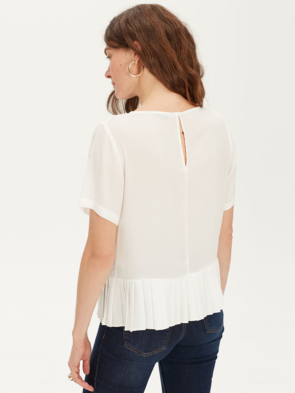 Kırık Beyaz Bluz-2