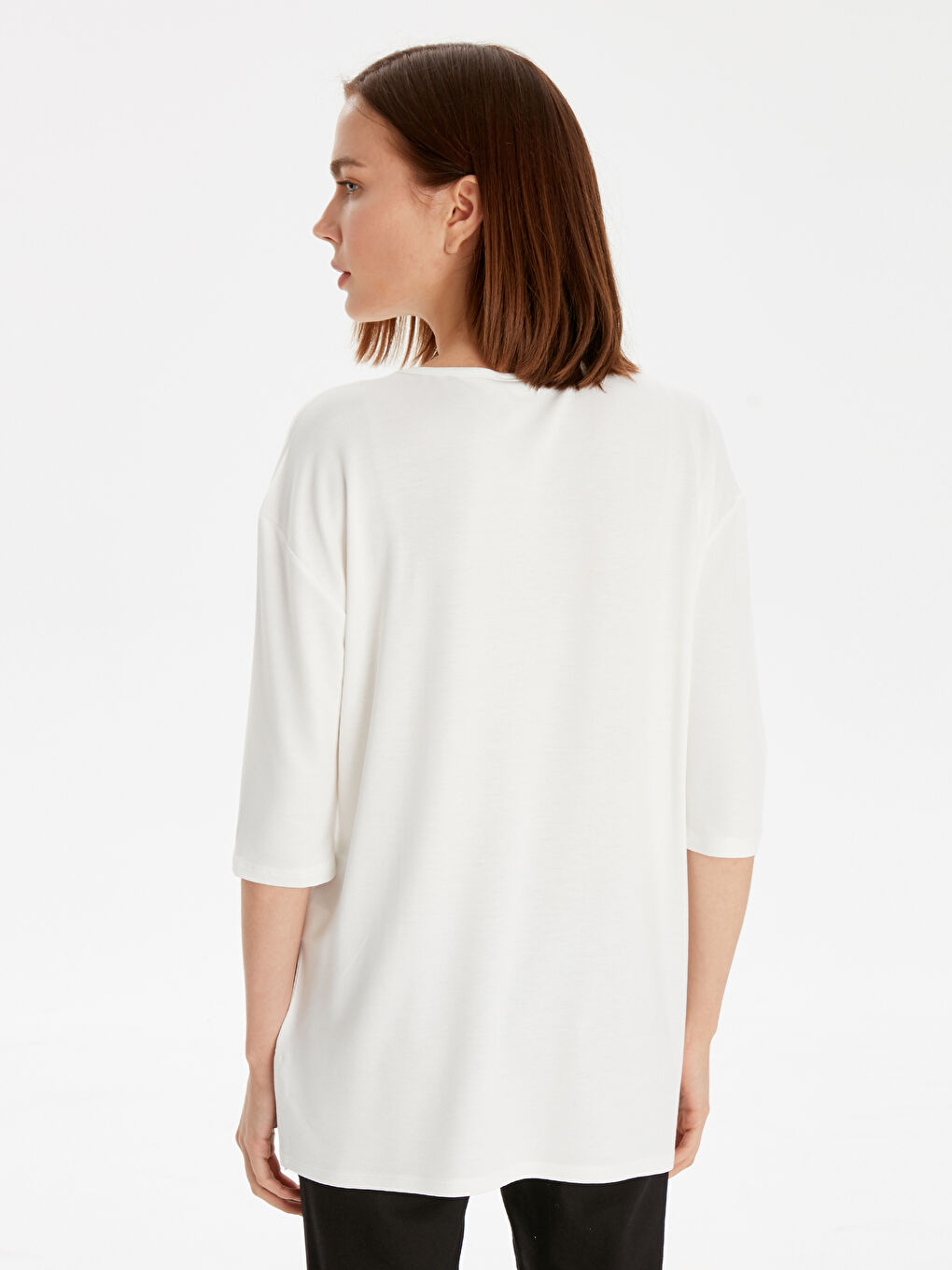 Әйелдерге арналған ұзын жеңді футболка-2