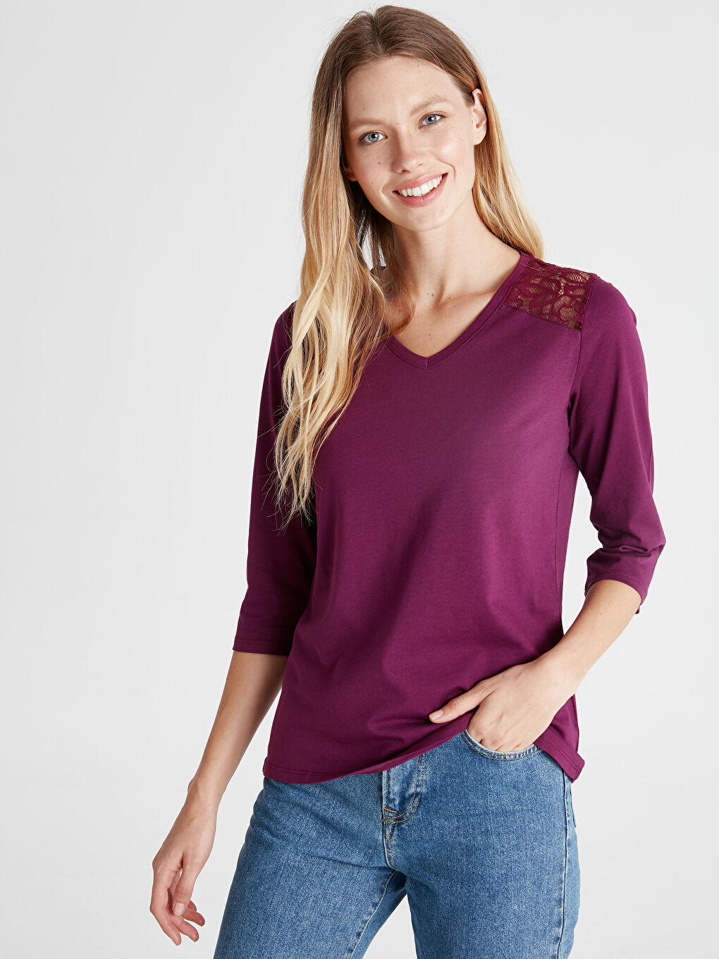 Woman PURPLE T-Shirt