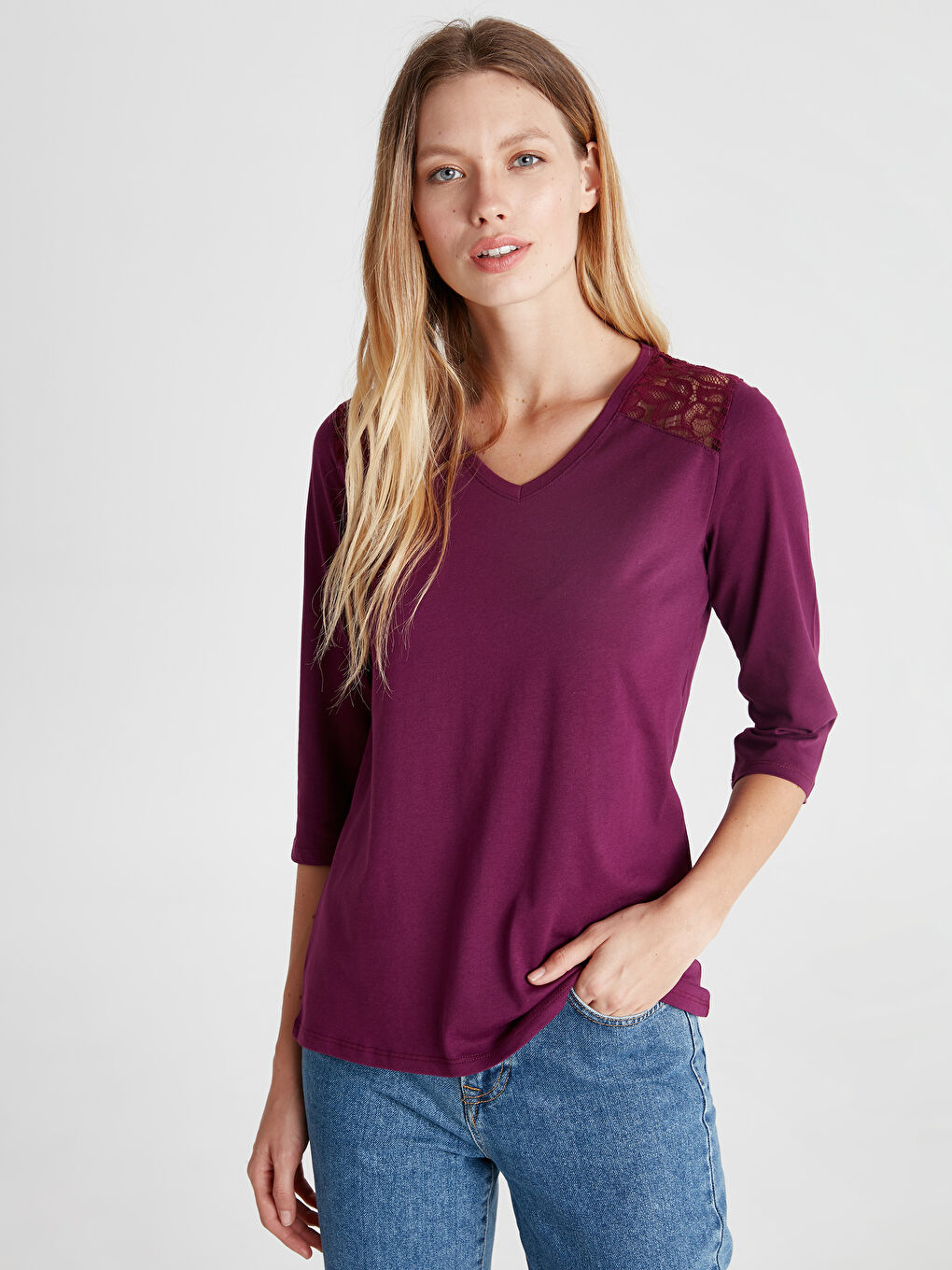Woman PURPLE T-Shirt-1