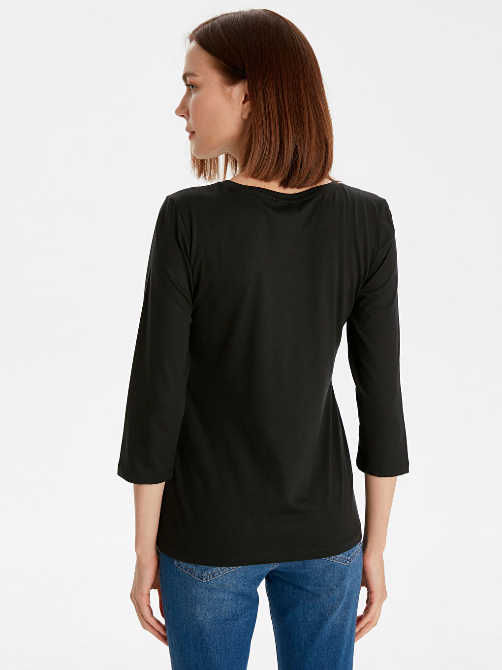 Crew Neck Women's T-Shirt-2