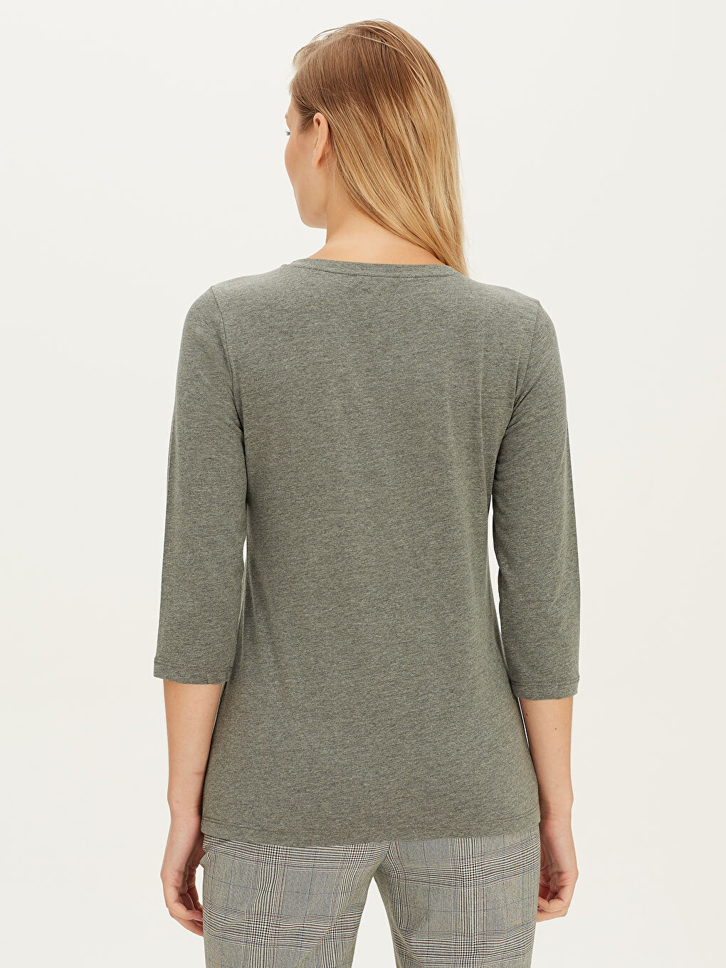 Woman ANTHRACITE T-Shirt-2