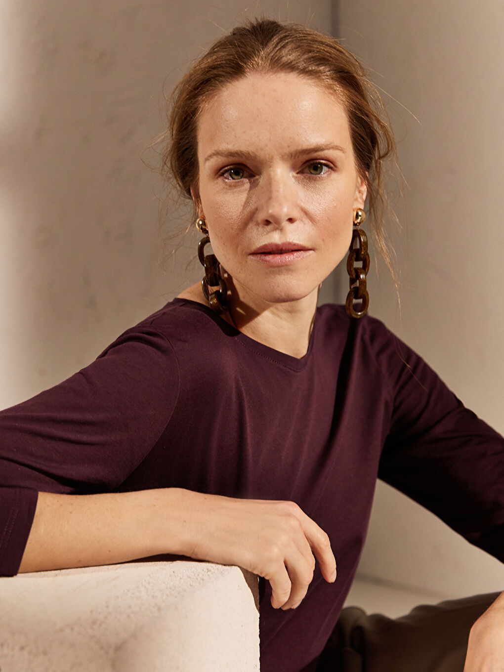 Crew Neck Women's T-Shirt-2