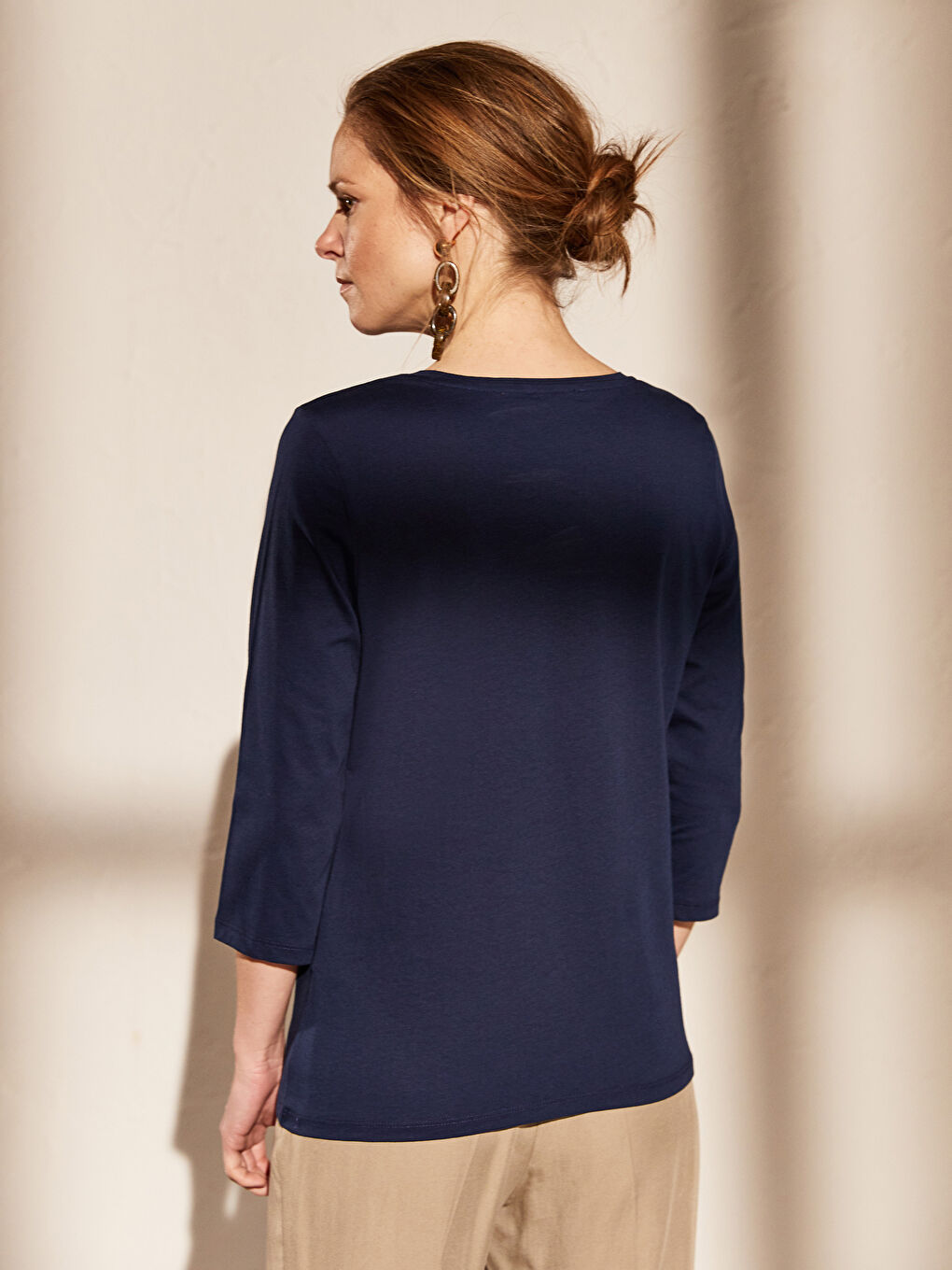 Crew Neck Women's T-Shirt-3