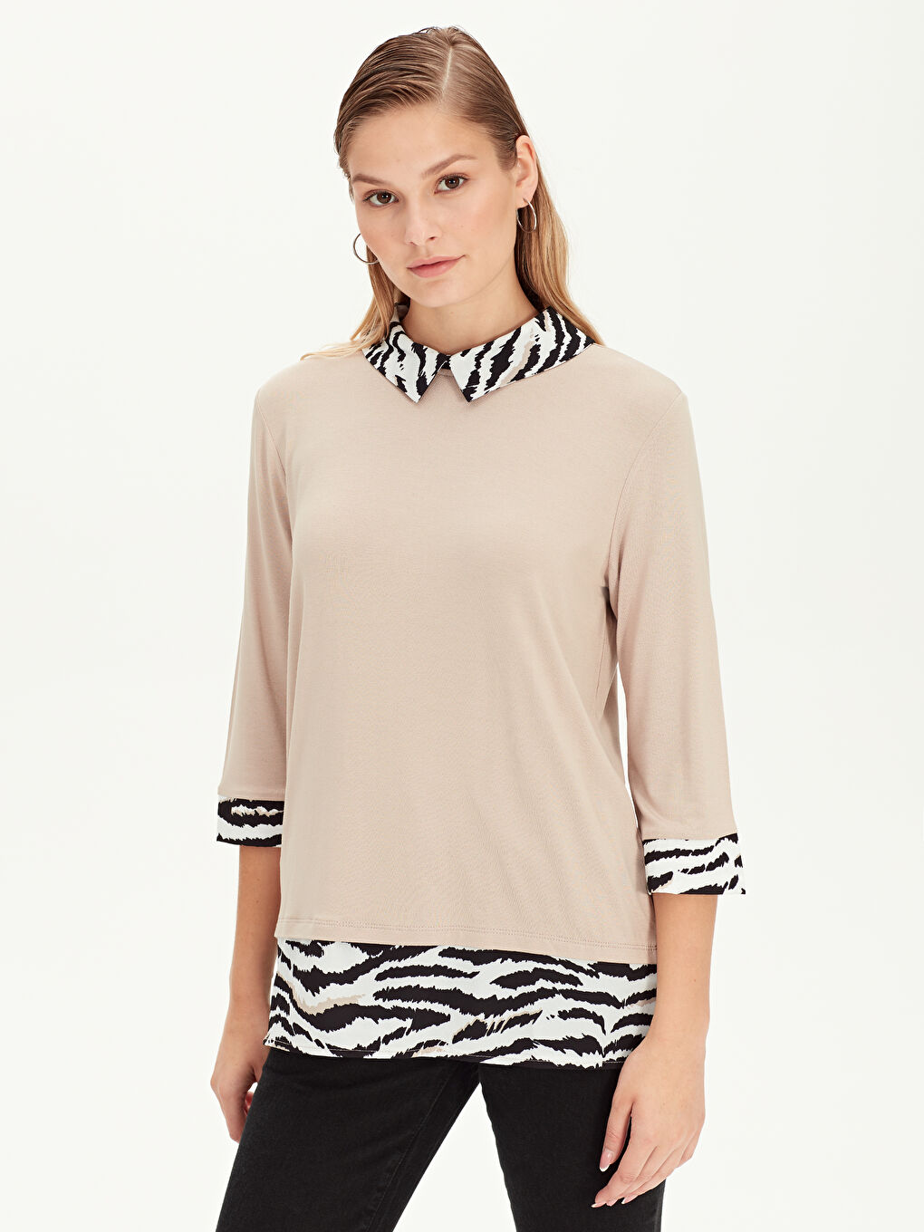 Әйелдер сарғыш Футболка-1