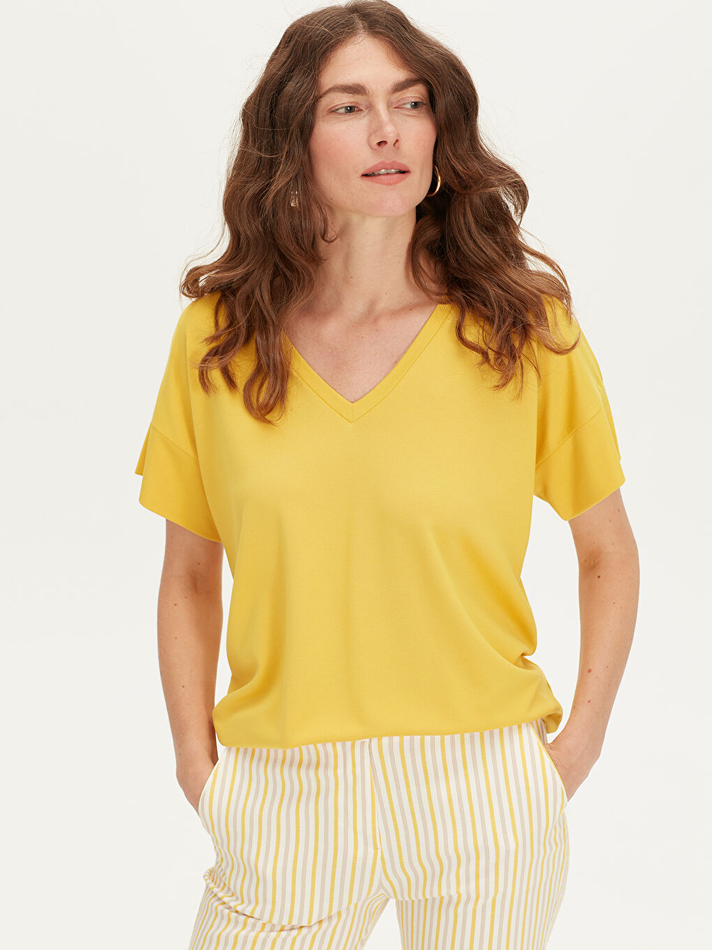 ŽUTA Majica Žena-1