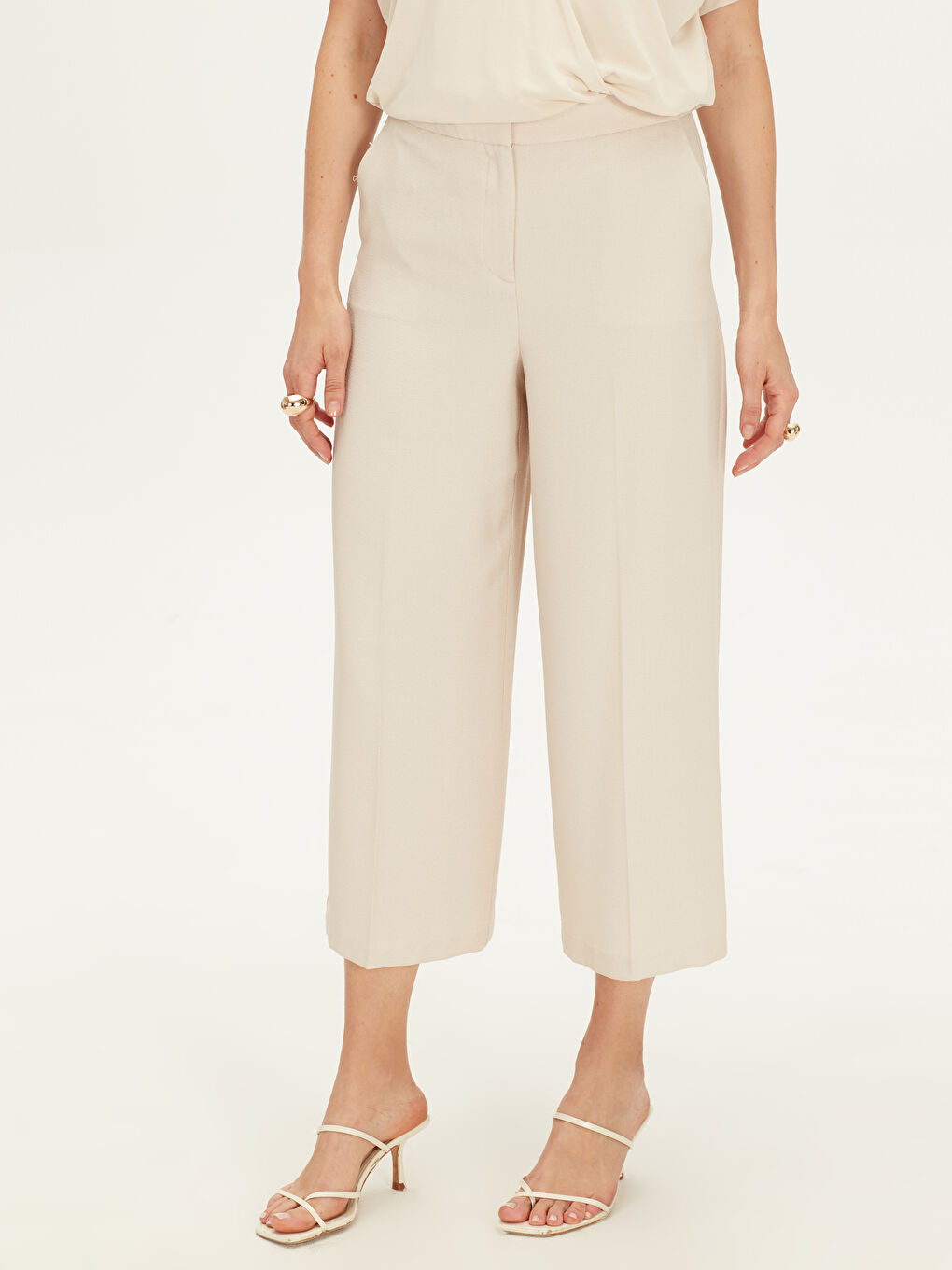 Plenty Women's Pants Leg Bezayağı-6