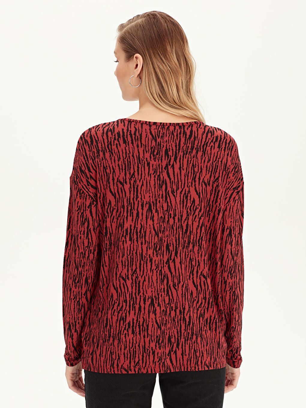 Женщины Оранжевый футболка-3