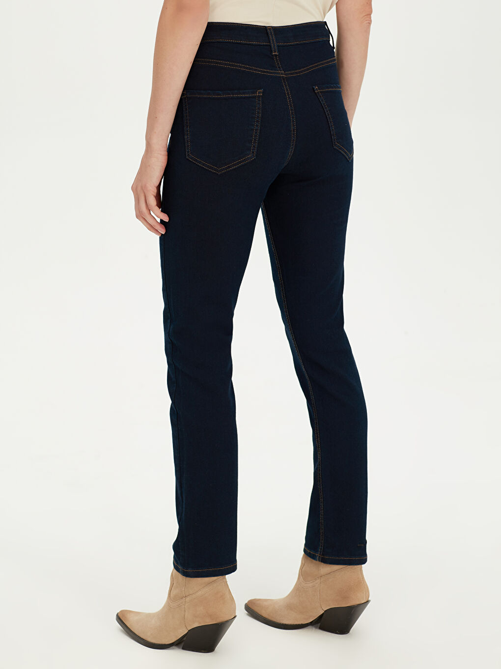 İndigo Jüpiter Süper Skinny Fit Kadın Jean Pantolon-3