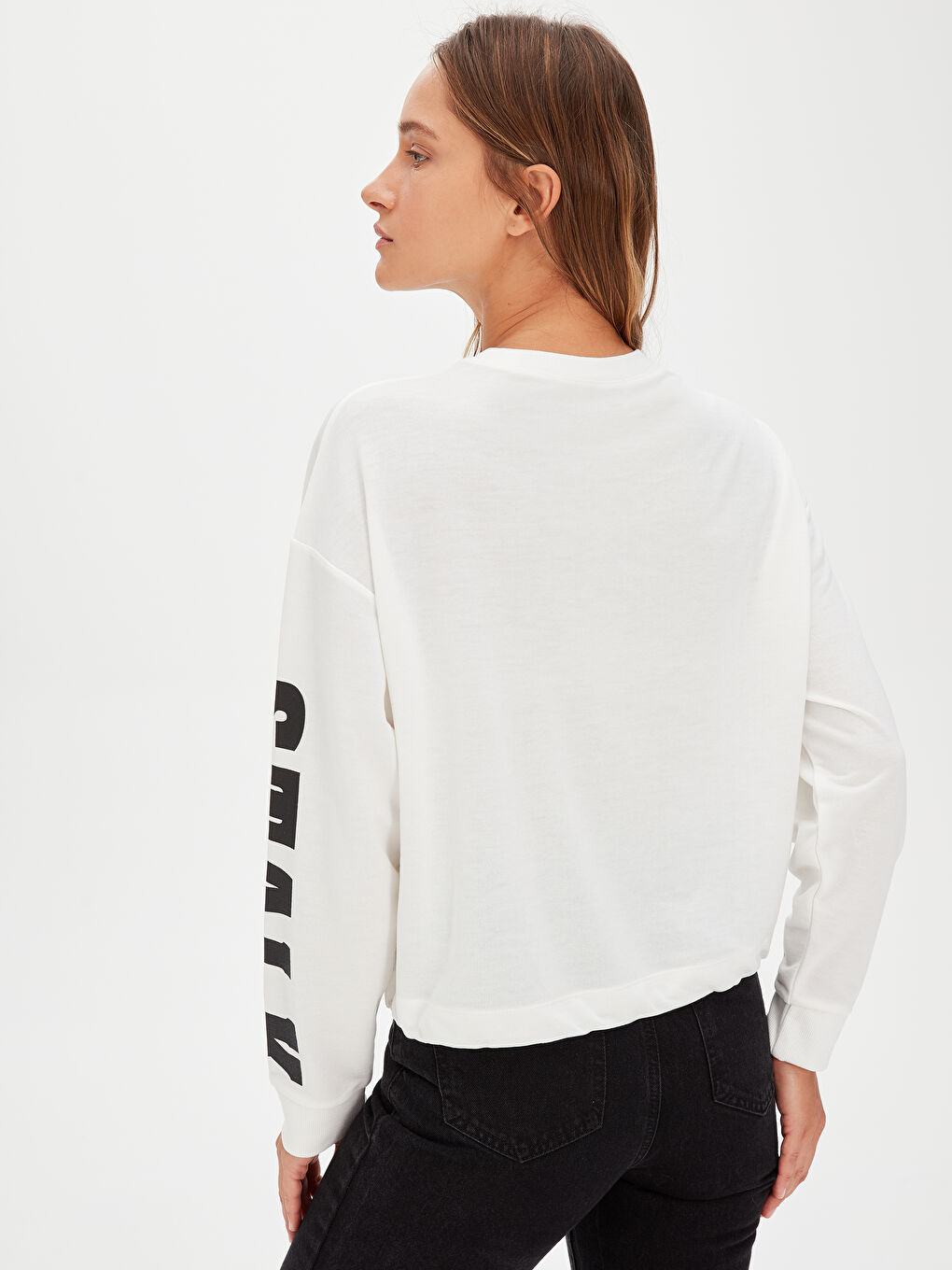 هودي كنزة رياضية قماش كنزة رياضية للسيدات-2