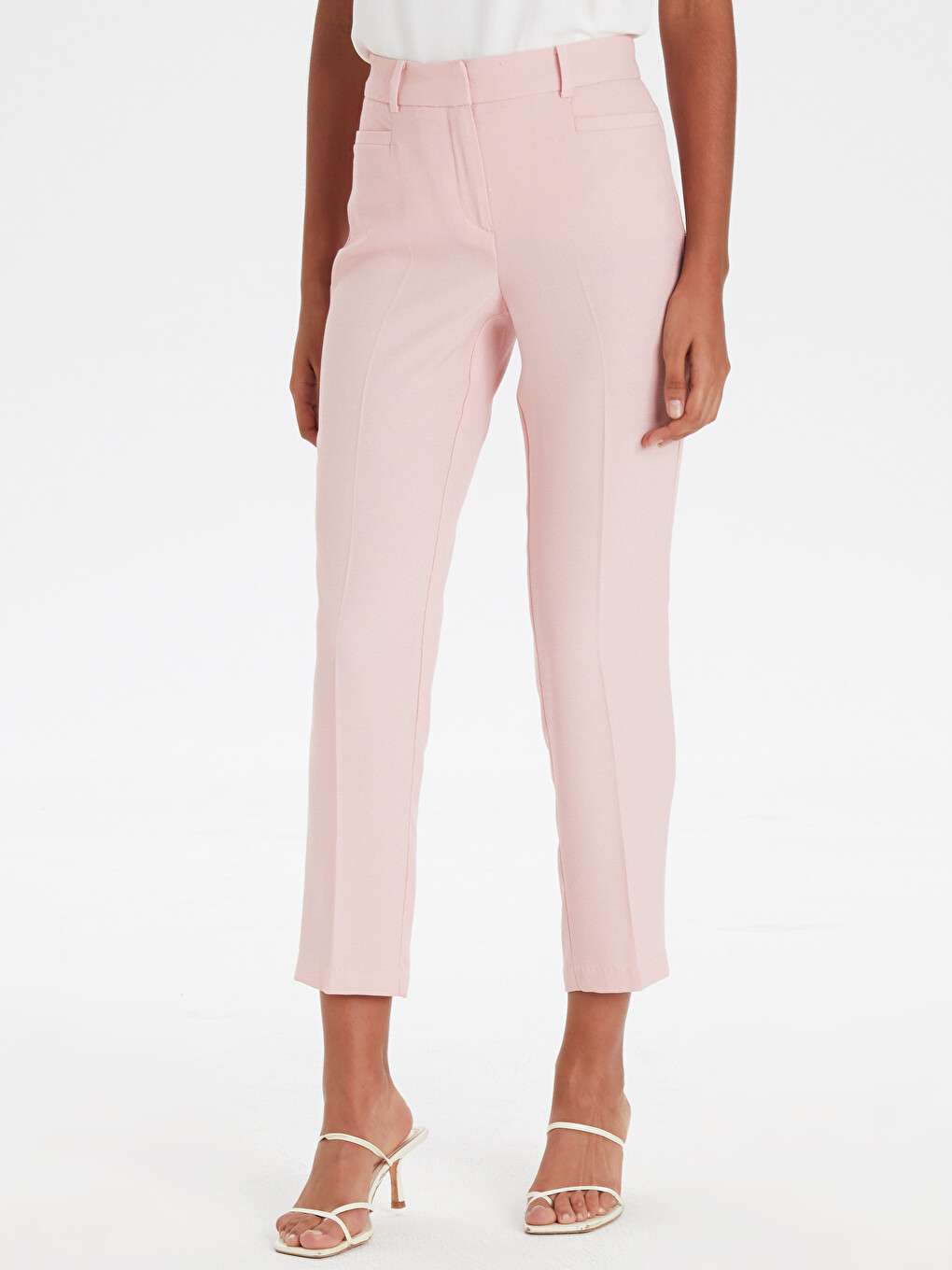 Roze Pantalone Žena-1