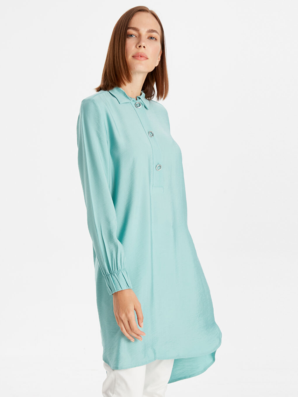 Nane Yeşili Tunik-1