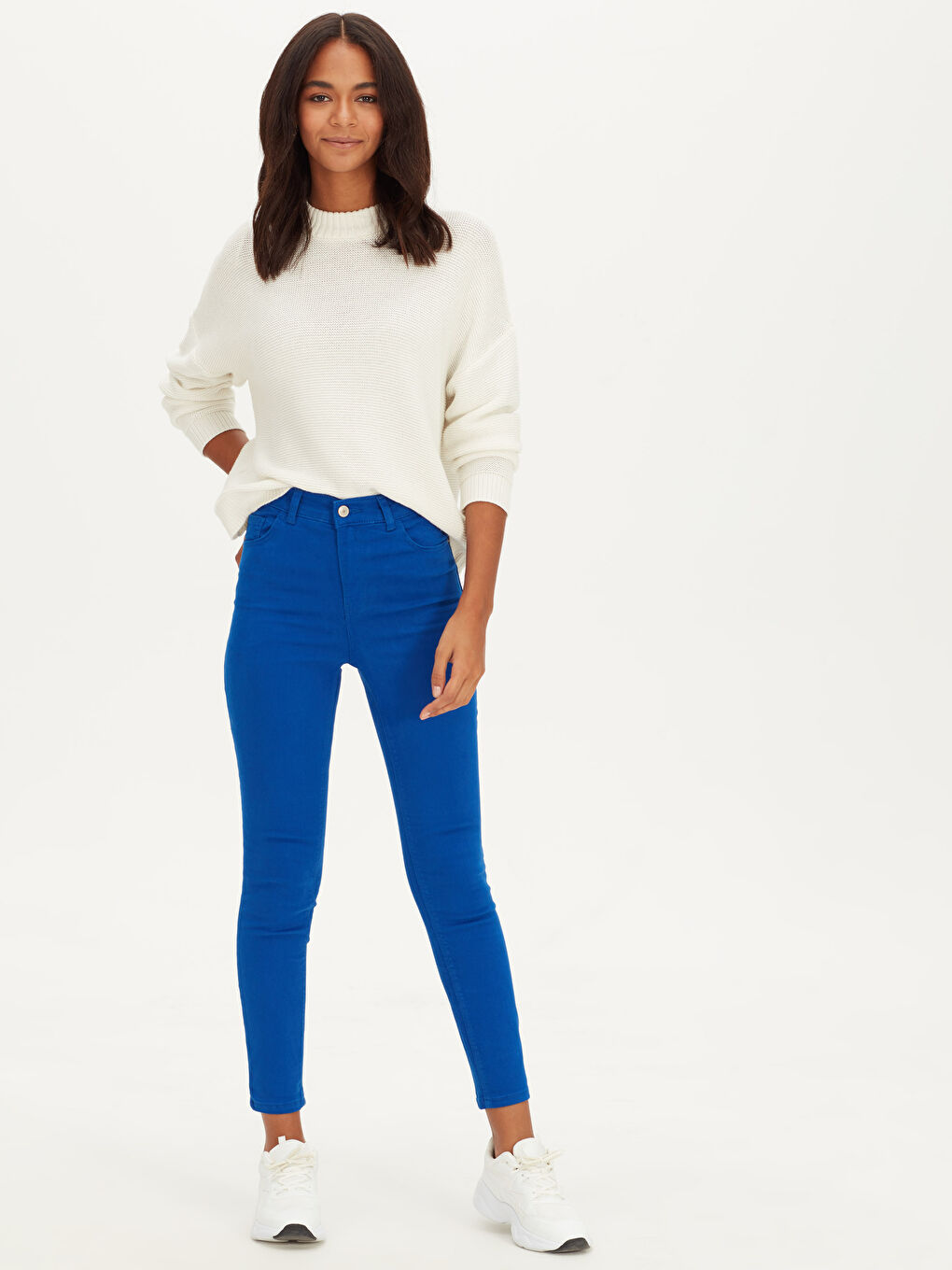 جينز نسائي بقصة جوبيتر سوبر سكيني ضيقة للغاية-1