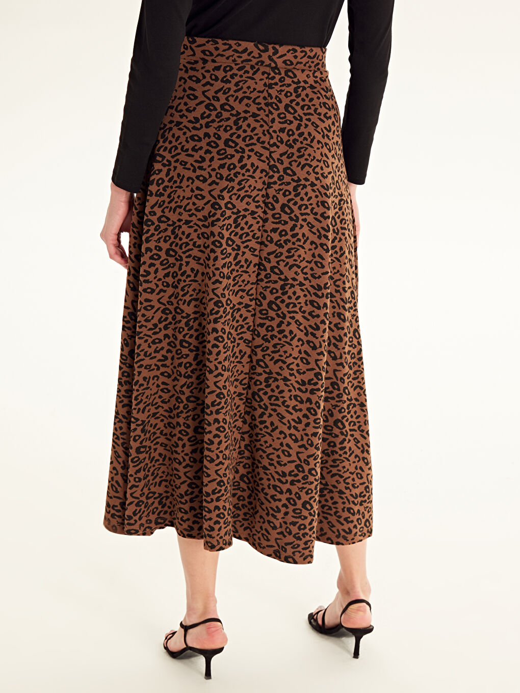 Woman BROWN Skirt-3
