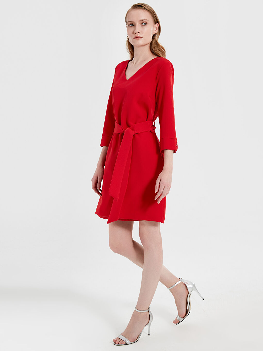 Әйелдер қызыл Көйлек-1