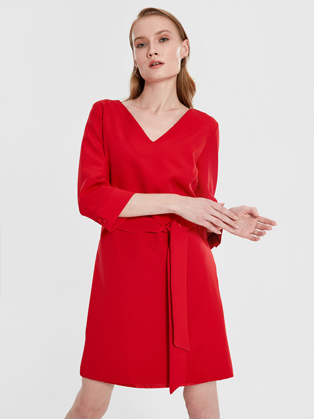 Әйелдер қызыл Көйлек-2